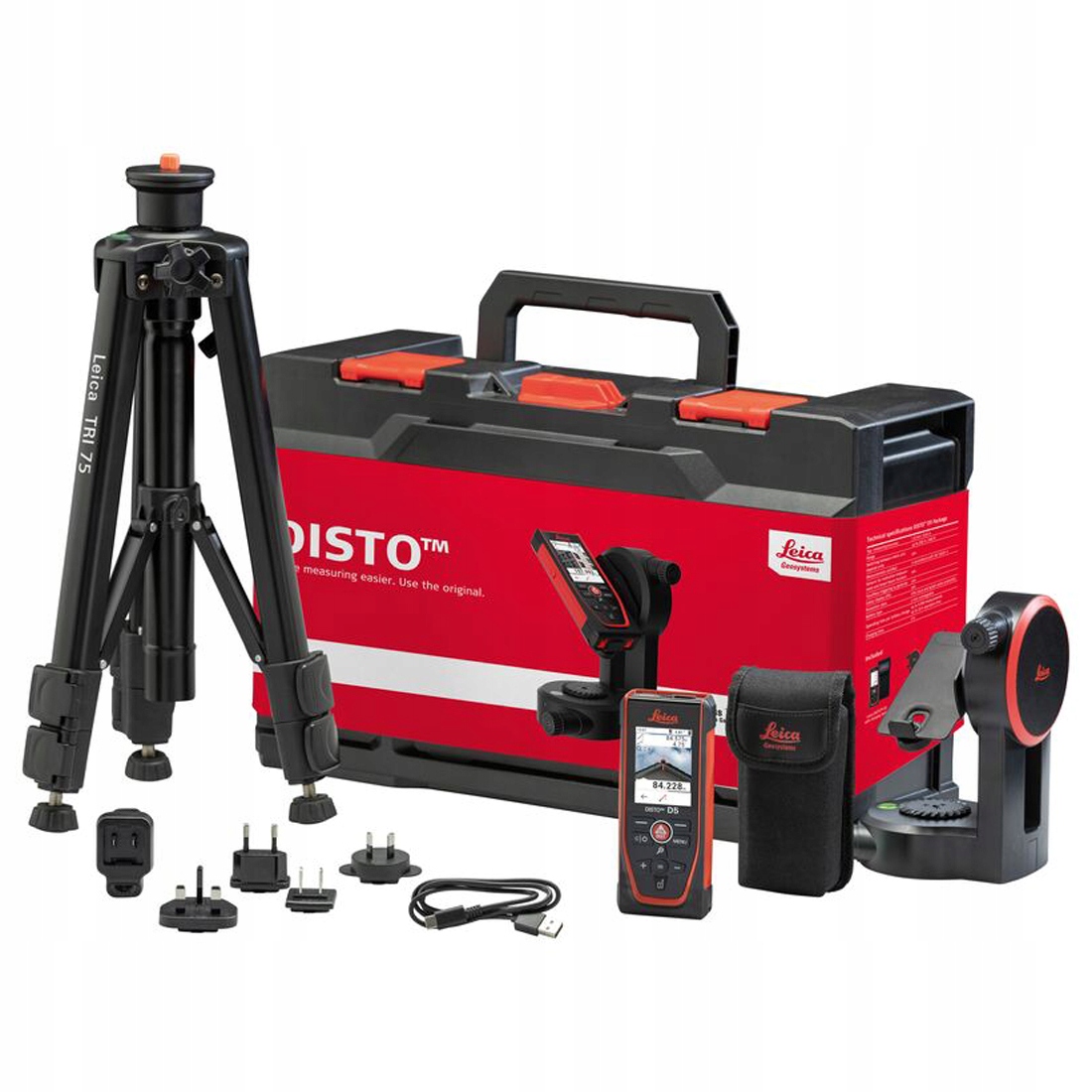 DALMIERZ LASEROWY LEICA DISTO D5 set