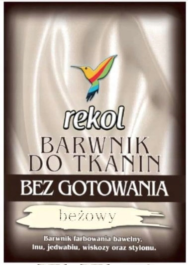 barwnik do tkanin bez gotowania  beżowy — 2