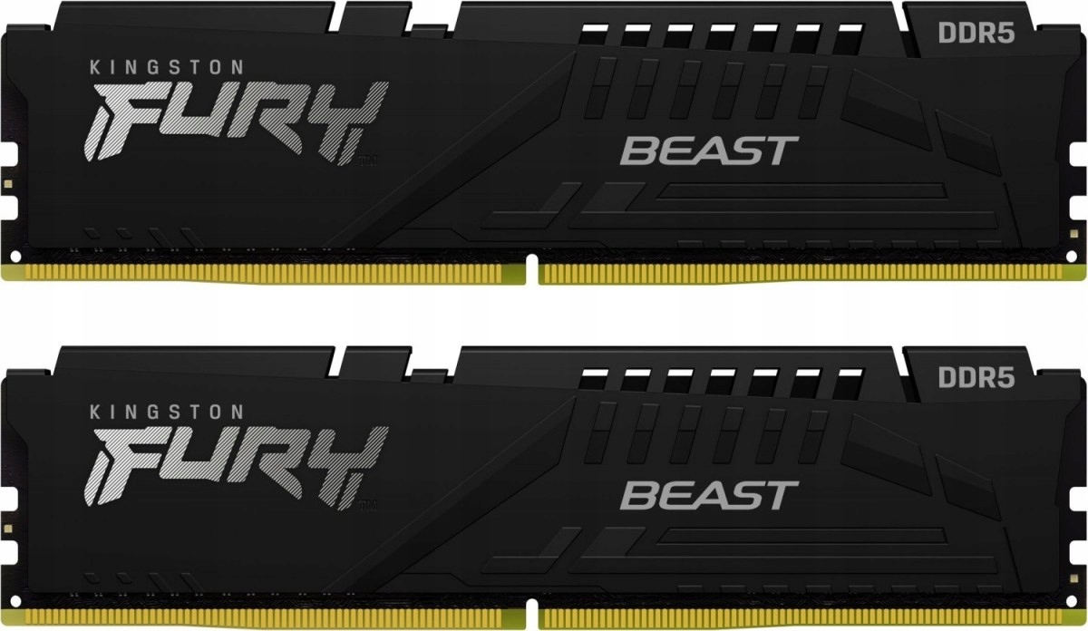 Pamięć DDR5 Fury Beast Black 64GB(2*32GB)/5600