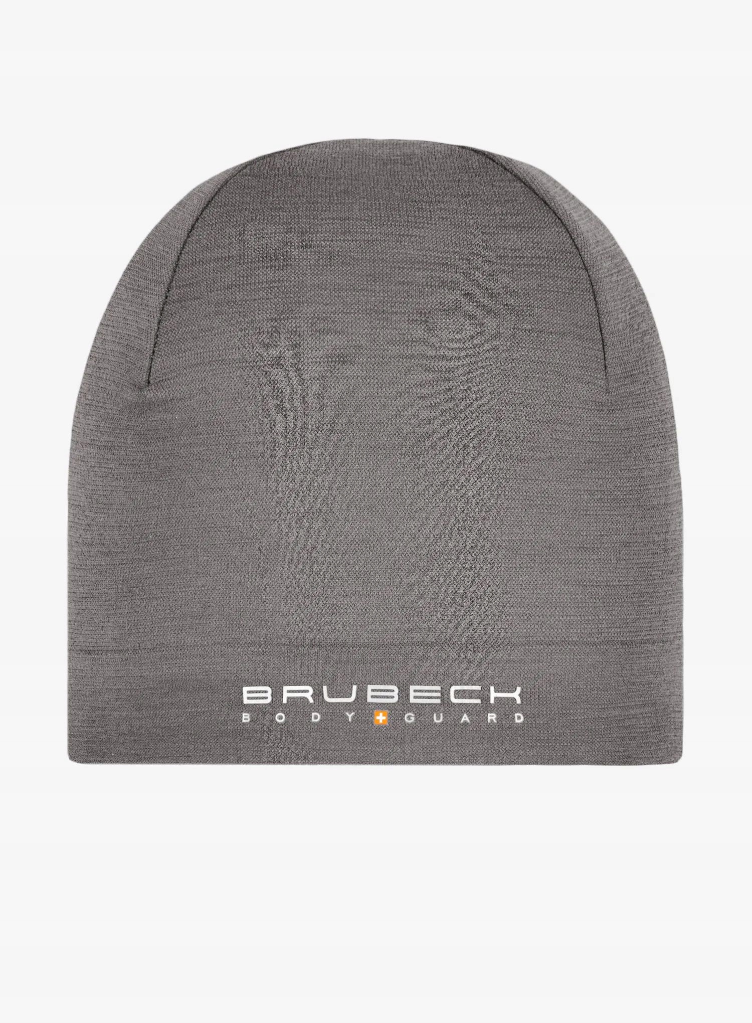 Czapka biegowa Brubeck Active Wool Hat steel L/XL