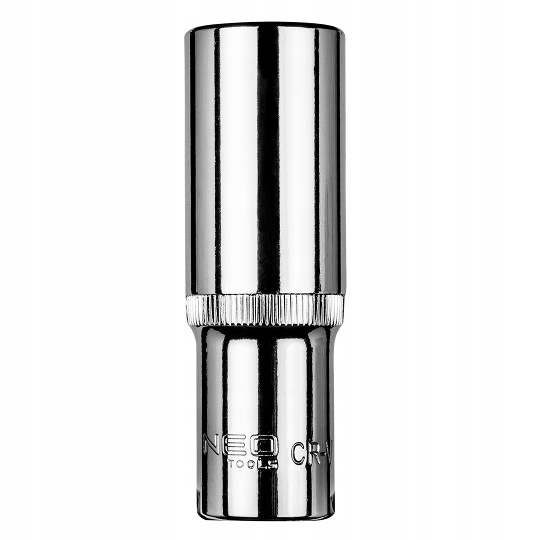 Nasadka sześciokątna długa klucz nasadowy 1/2", 19 mm, Neo 08-469