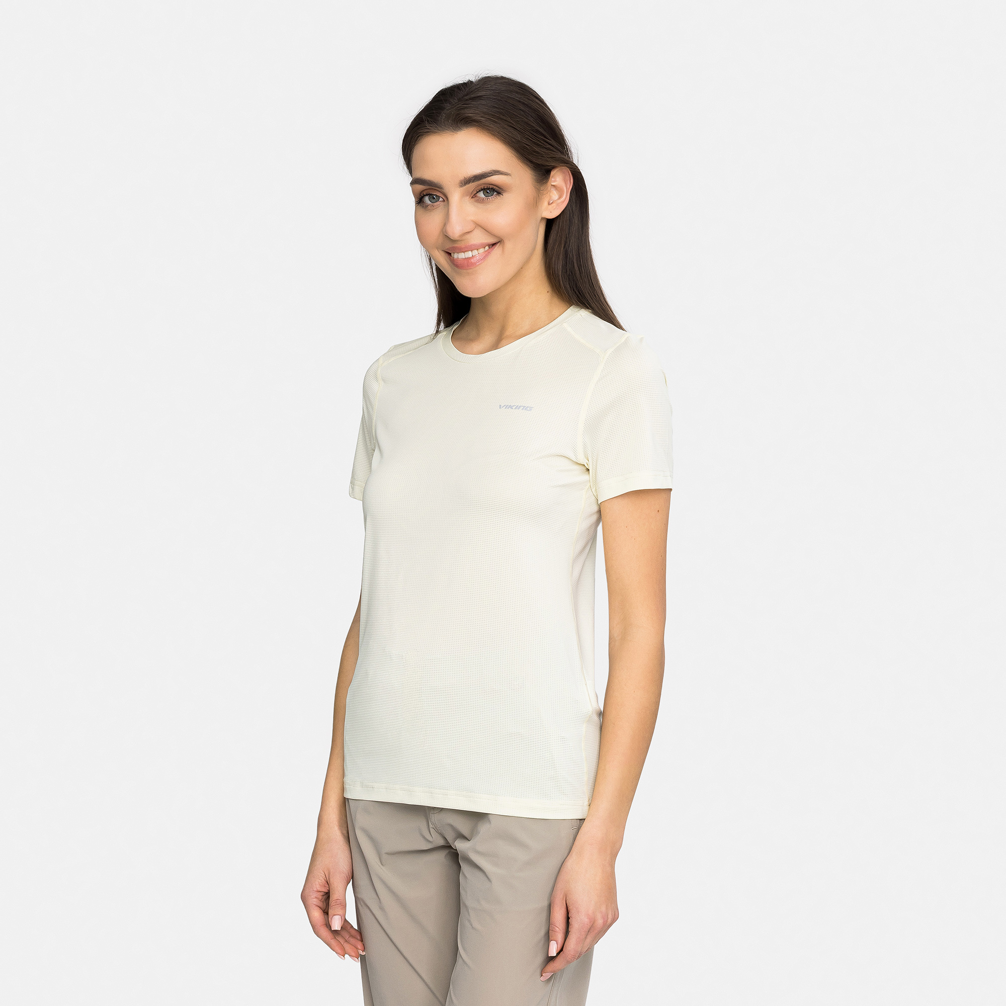 Koszulka damska T-shirt Viking Tover Lady Polartec biała rozmiar M