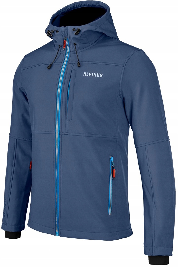 Kurtka Męska wiosenna przejściowa Alpinus Softshell Alpinus S