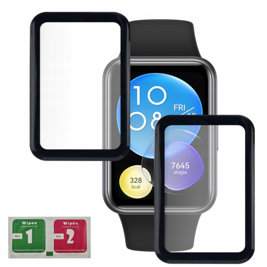 

2x Szkło Hybrydowe Full 3D Do Huawei Watch Fit 2