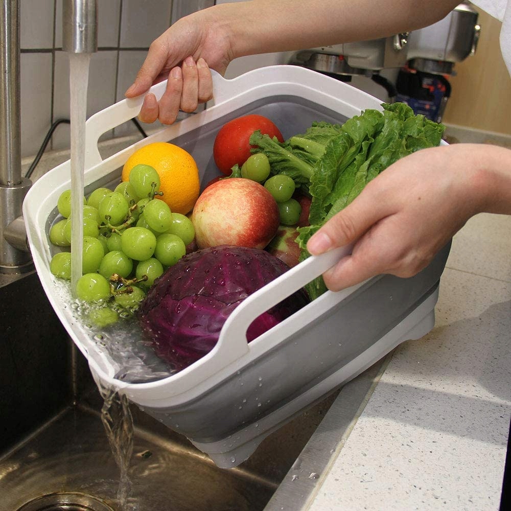 WIADRO ZLEW MISKA Z ODPŁYWEM UMYWALKA SKŁADANA Model BER489290