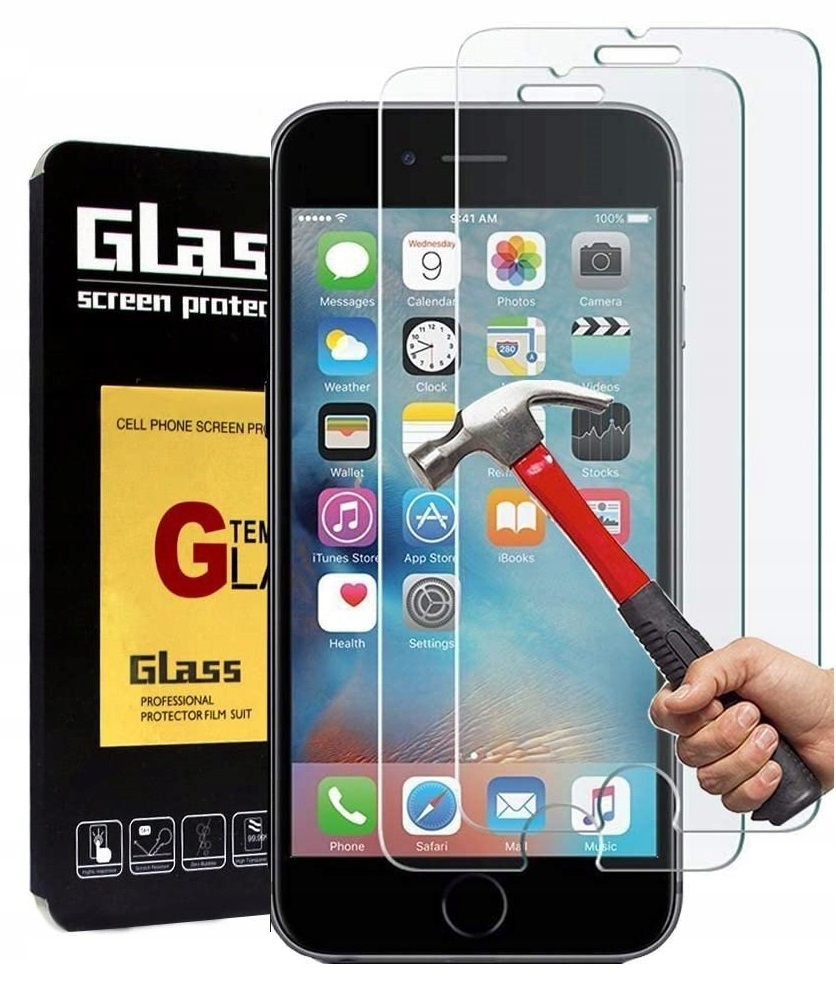 

2 x Szkło Hartowane Do iPHONE 6/6S/7/8/SE 2020