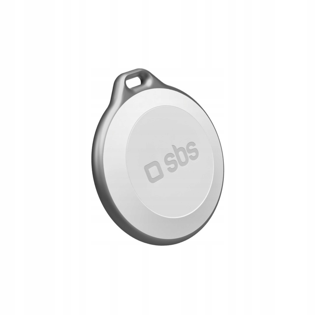 Lokalizator uniwersalny tracker do kluczy walizki Track My Tag biały Sbs