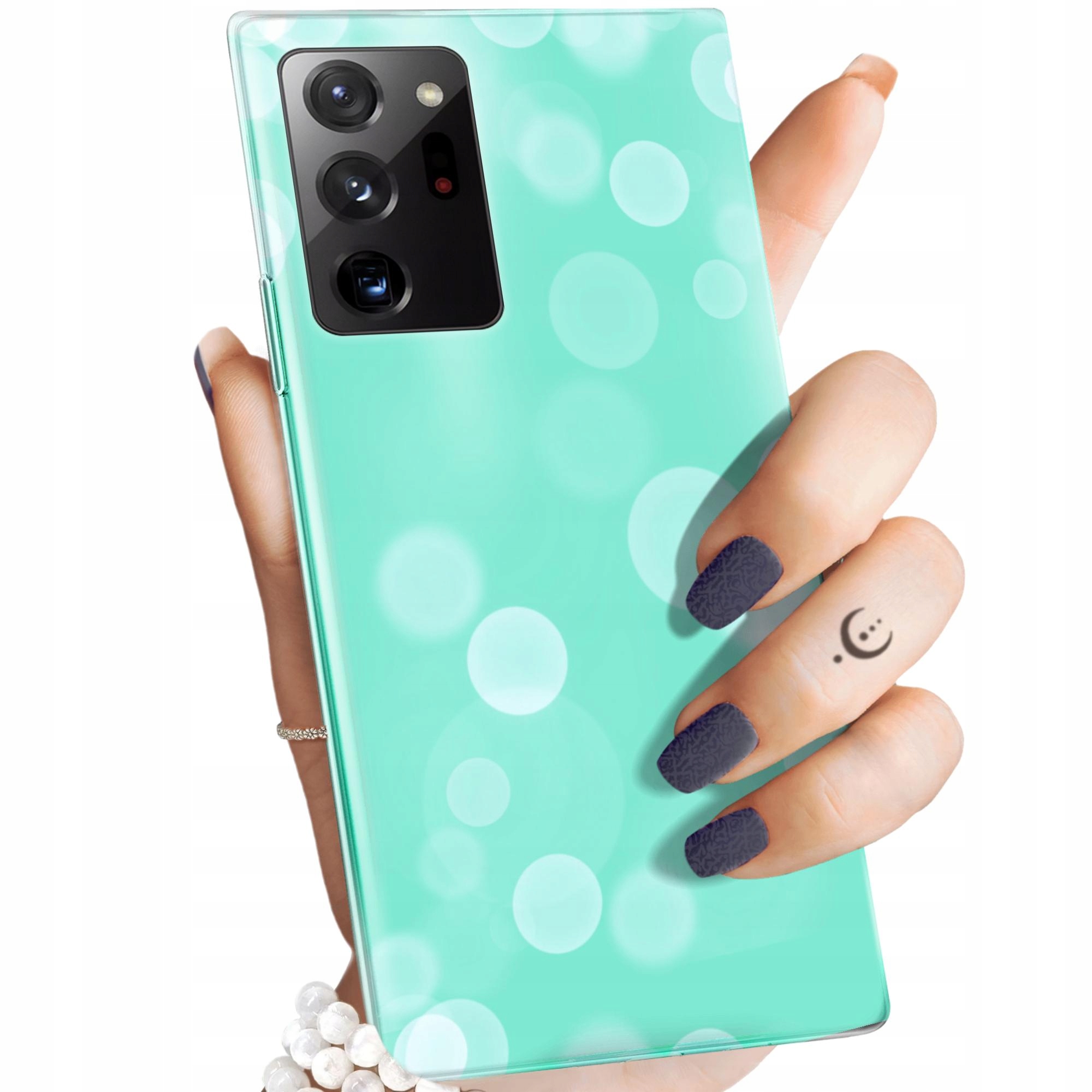 Etui Do Samsung Note 20 Ultra 20 Ultra 5G Miętowe Mięta Mint Case