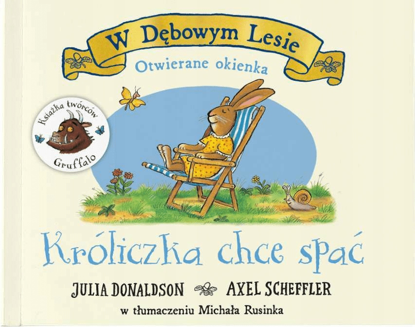 

Króliczka chce spać W Dębowym Lesie J. Donaldson