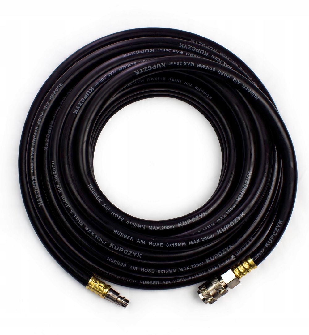Wąż Przewód Gumowy Pneumatyczny 10M 8X15MM Do Kompresora Kupczyk AHC-10