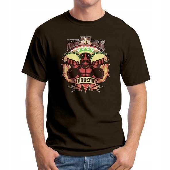 

Koszulka T-Shirt Deadpool Taco 2XL