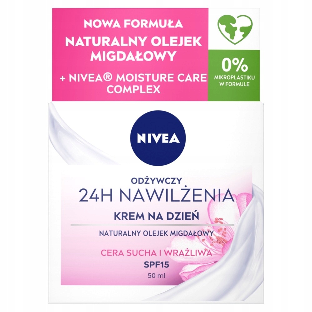 

Nivea Nawilżenia Odżywczy Krem na dzień SPF15