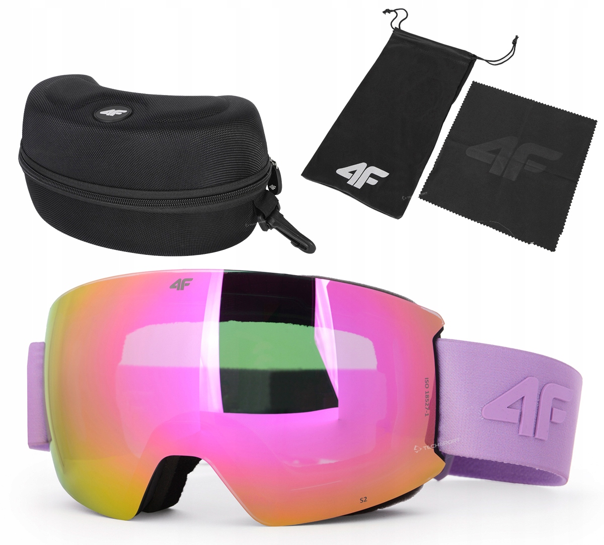 4F Gogle Narciarskie Snowboardowe Lustrzanki S2