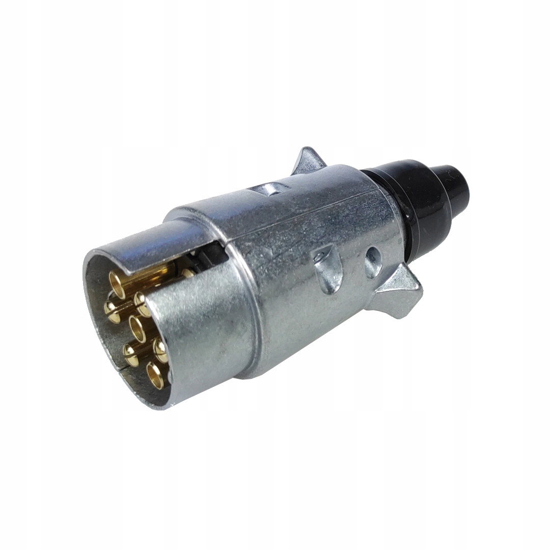 

Wtyczka 7PIN metalowa Wtyk 12V Przyczepa gratis!