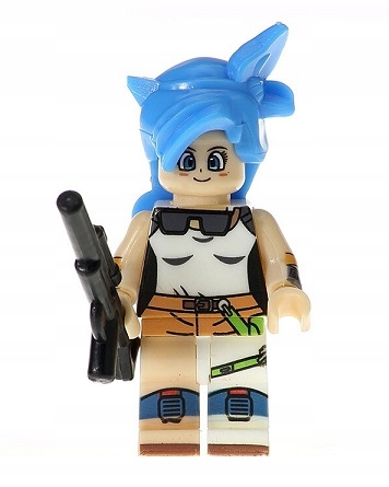 

Klocki Dragon Ball figurka Bulma broń