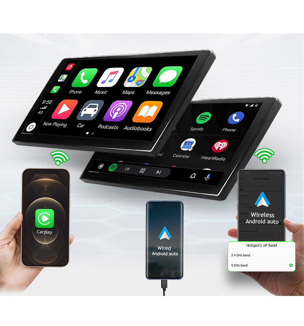 RADIO NAWIGACJA GPS PEUGEOT 407 2004-2011 ANDROID Funkcje ekran dotykowy