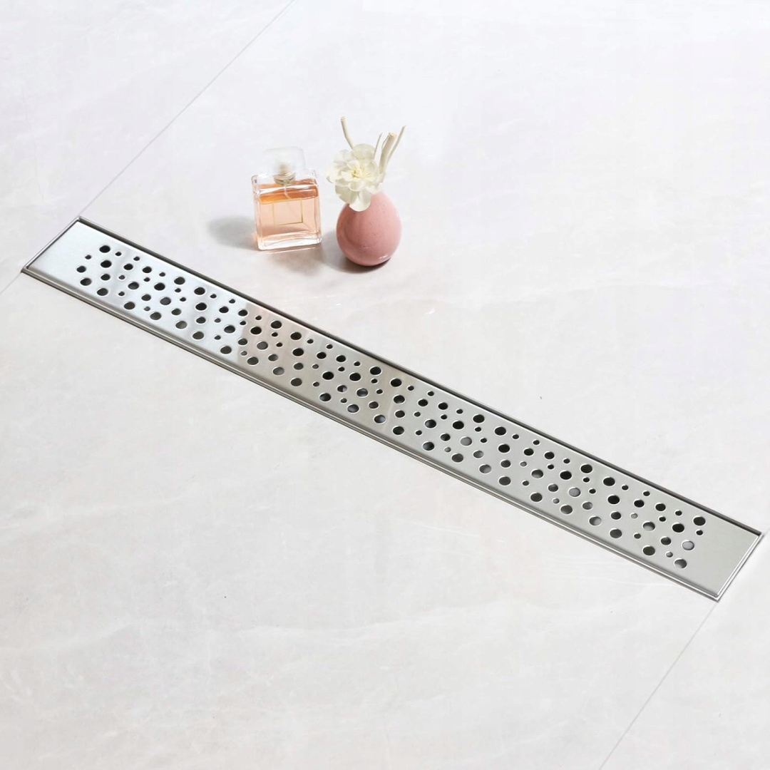 SaniteModar Sprchový žlab 120 cm, velmi plochý, se sifonem