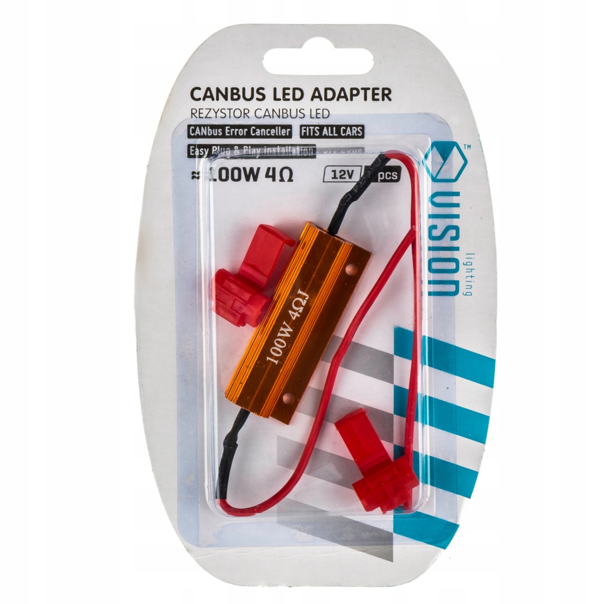 

Opornik Rezystor Żarówki Canbus Led 100W 4Ohm