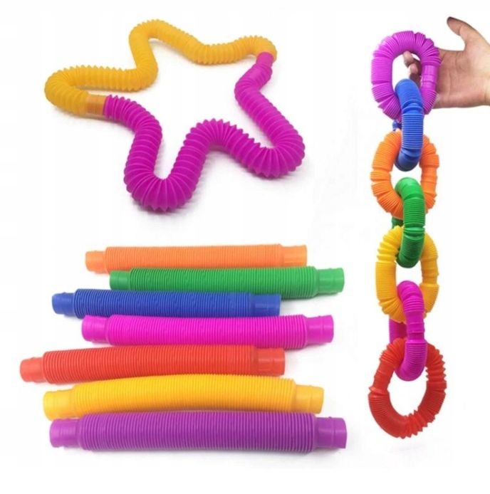 

Fidget Pop Tubes Rurka Tuba Sensoryczna - Hit