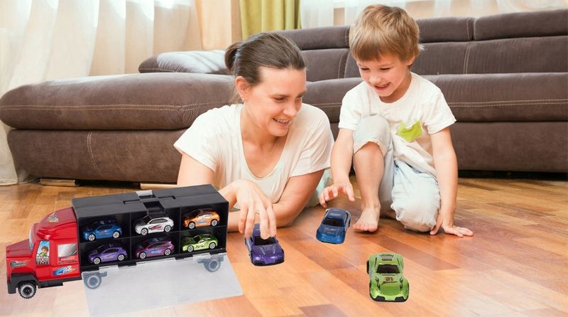 TIR LAWETA WALIZKA+ 6 RESORAKÓW METALOWYCH GRATIS! Materiał metal plastik