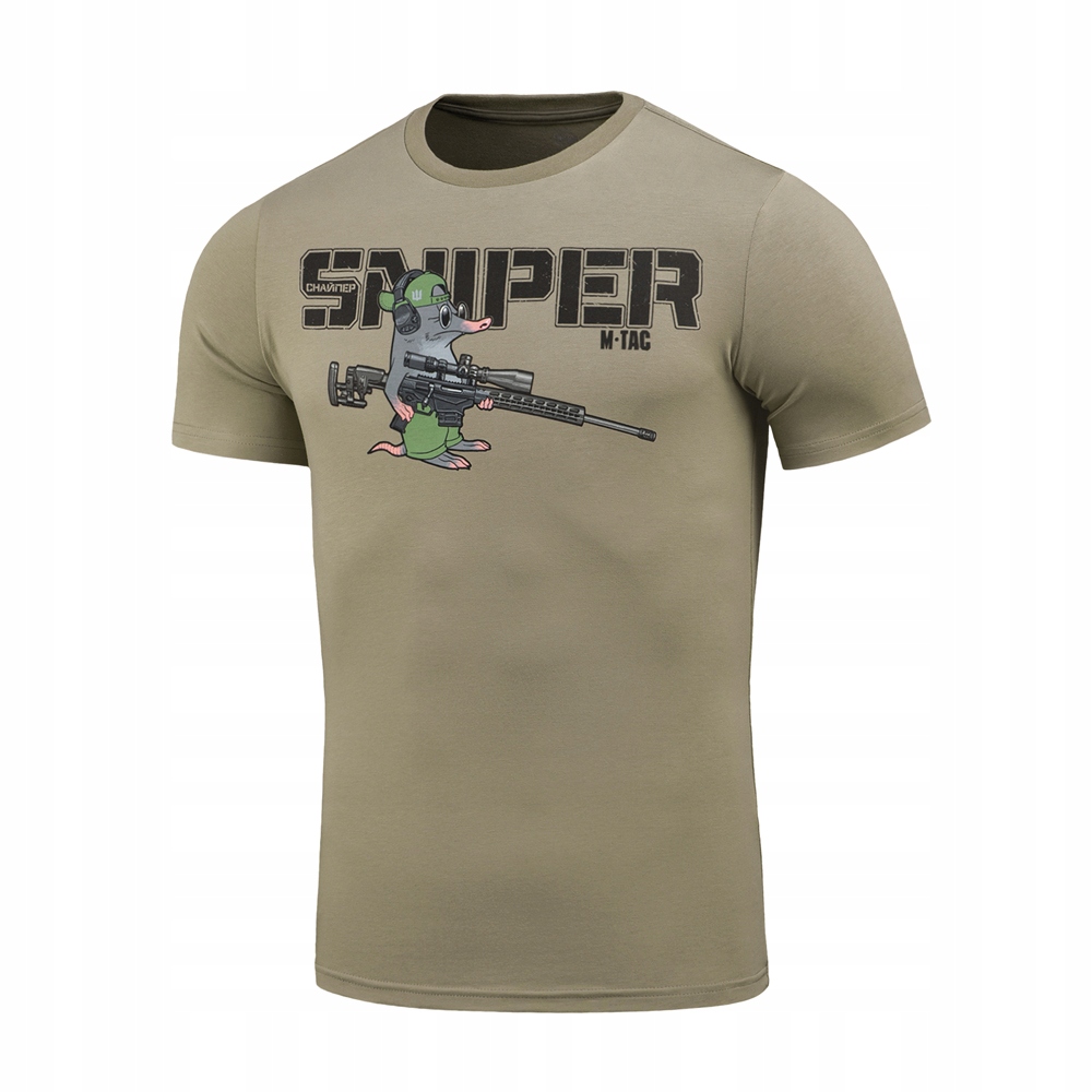 M-Tac Koszulka Taktyczna T-shirt Męska Bawełna Wojskowa Kret Tan 3XL