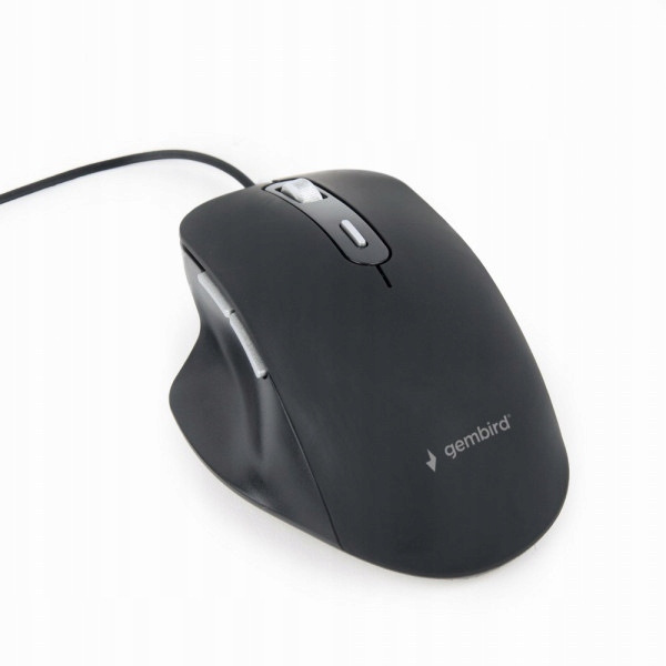 ERGONOMICKÁ DRÁTOVÁ MYŠ PRO NOTEBOOK 3600DPI LED RGB