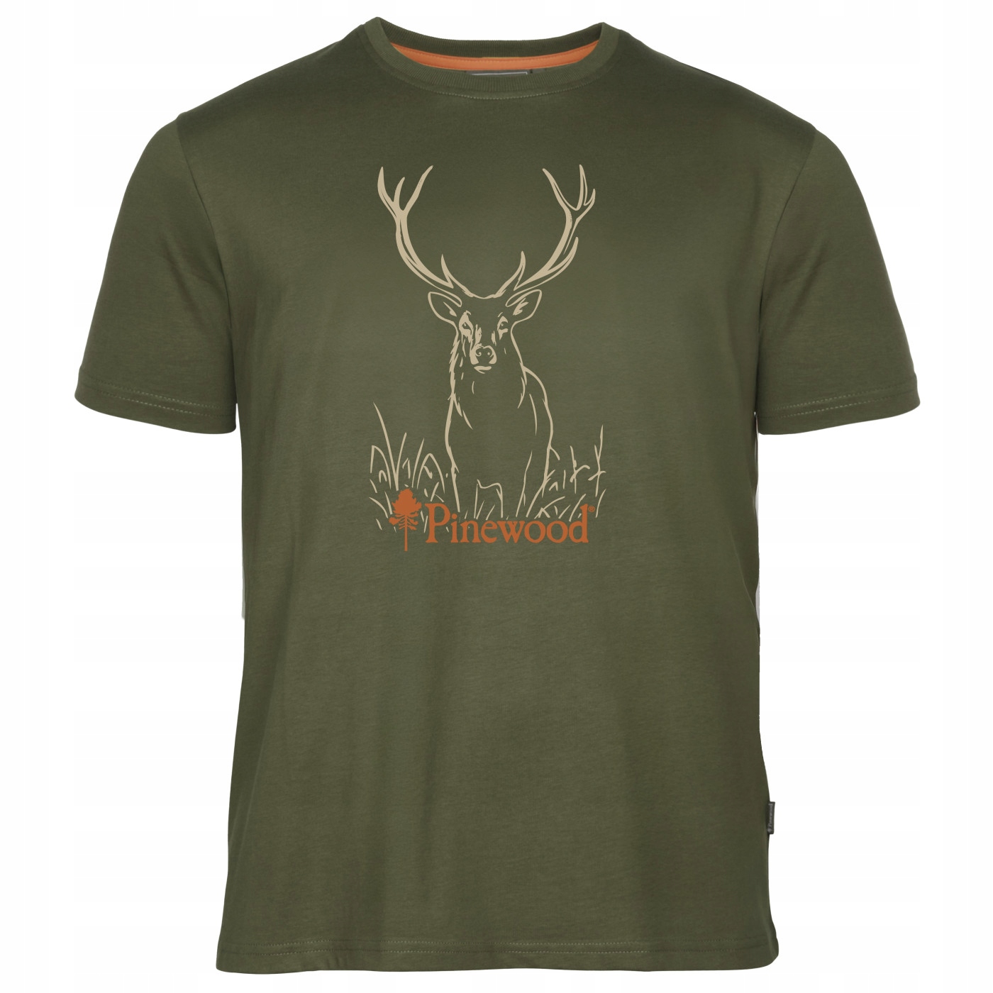 Koszulka myśliwska Red Deer Pinewood 5452-777 zielona XXL