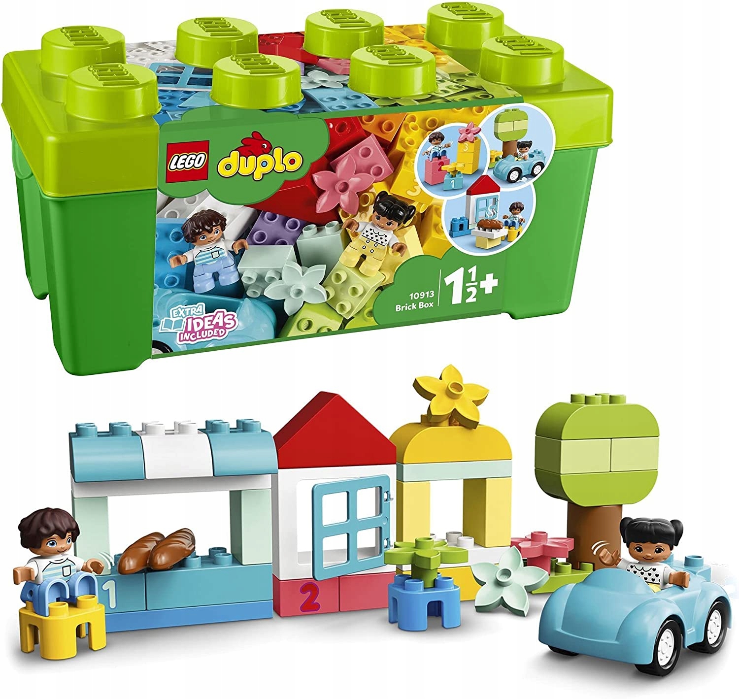 LEGO DUPLO 10913 PUDEŁKO Z KLOCKAMI ŚREDNIE ZESTAW DLA MALUCHA NA PREZENT Seria Pierwszy zestaw