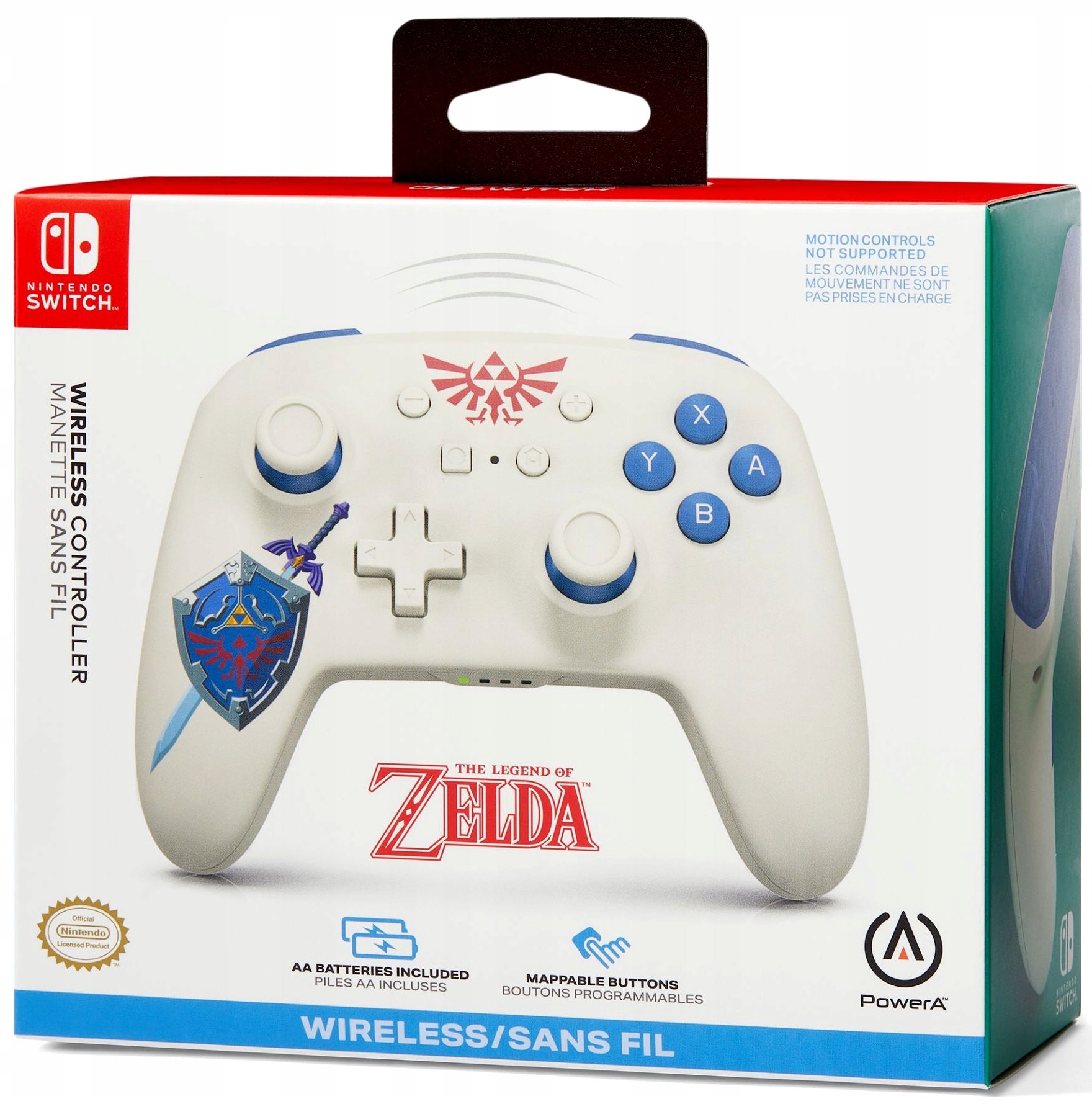 PowerA Switch Pad bezprzewodowy Zelda Sworn