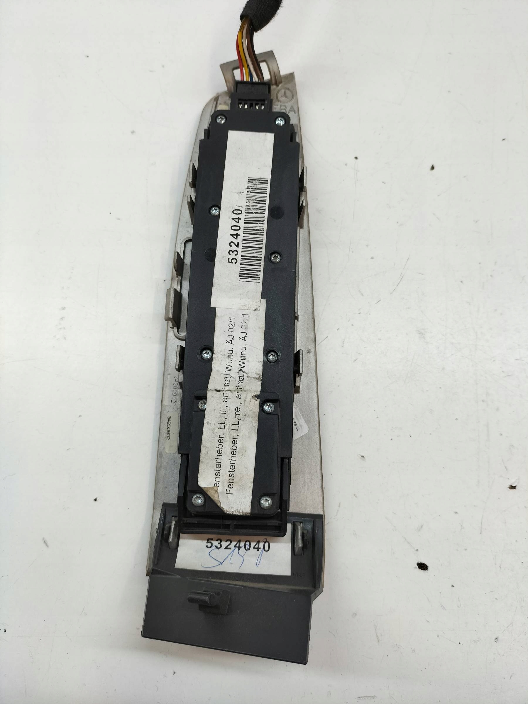window control switch left front 5324040 Mercedes-Benz S-klasa IV (1998-05) W220