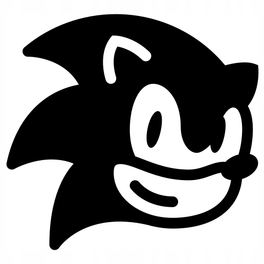 

Naklejka Sonic Szybki Jeż