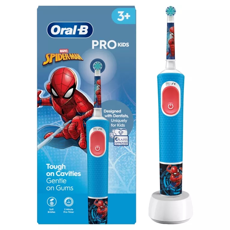 Elektryczna Szczoteczka Dla Dzieci Oral-b Vitality Pro Spiderman Timer