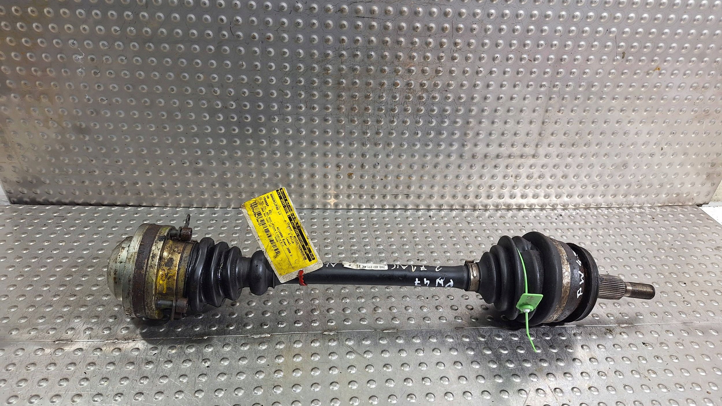 semi-axis left front 7H0407271AR VW TRANSPORTER T5 1.9 TDI 4MOTION