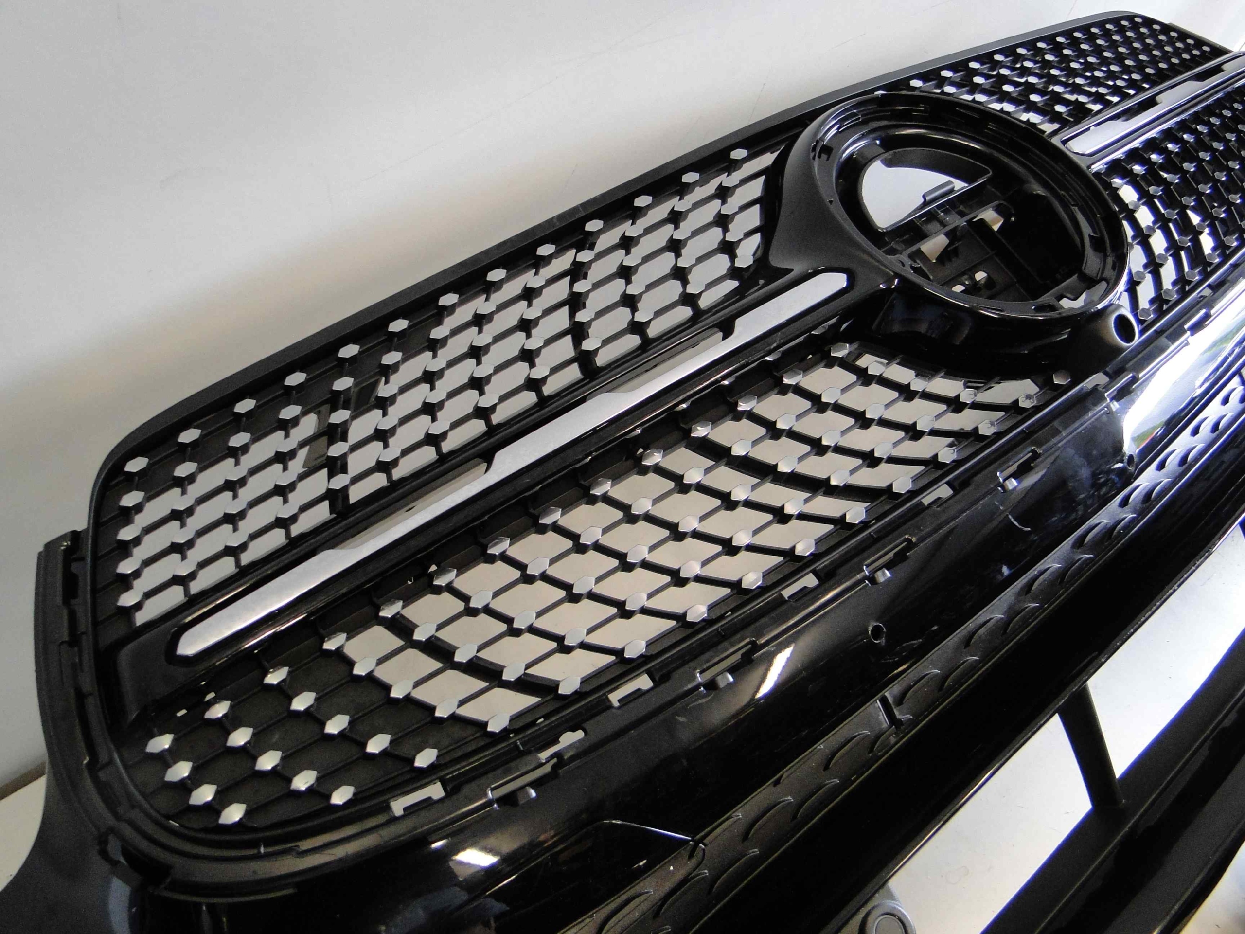 MERCEDES GLC 253 X/C LIFT GRILL DIAMENT KAMERA Kolor czarny