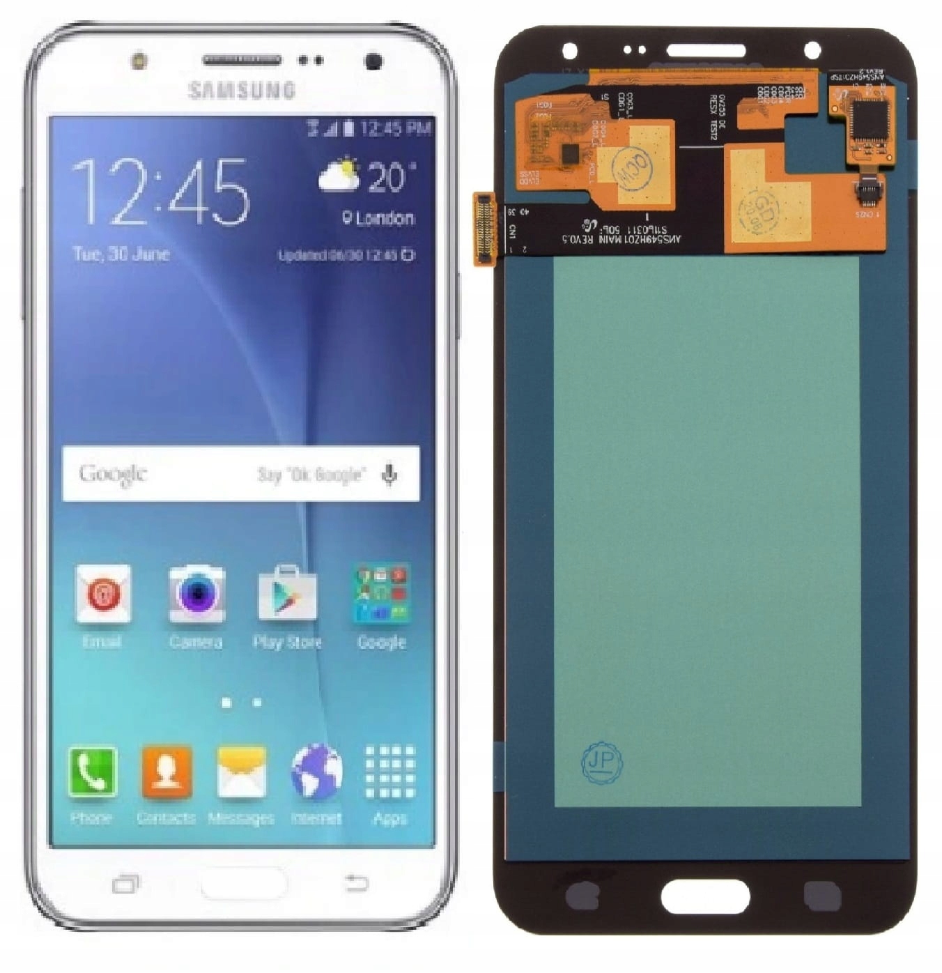 Oled displej pro Samsung Galaxy J7, bílý