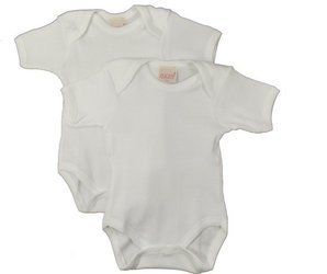 

Gart Body 68 cm 6 m-cy Krótki rękaw 2 Pack Białe