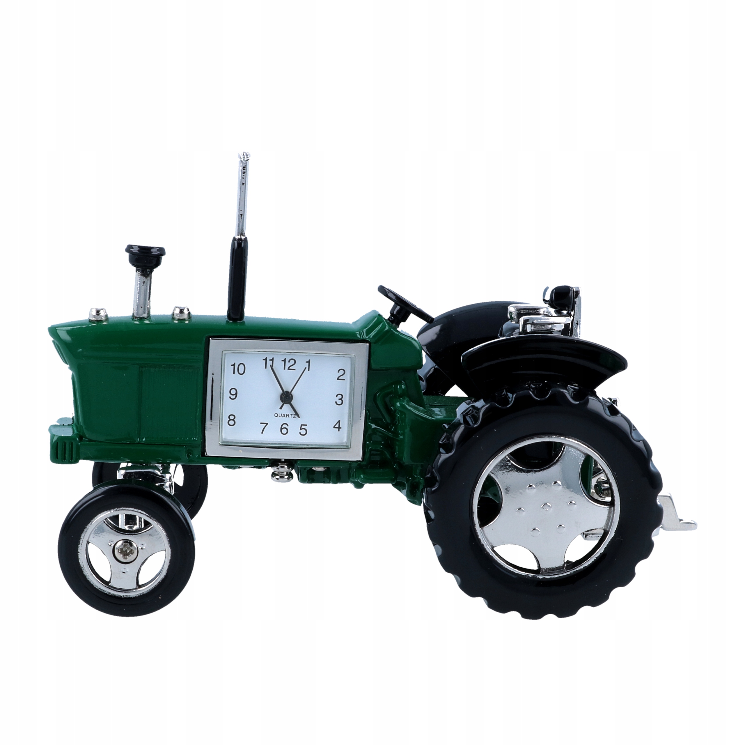

Zegarek traktor zielony metal auto bateria