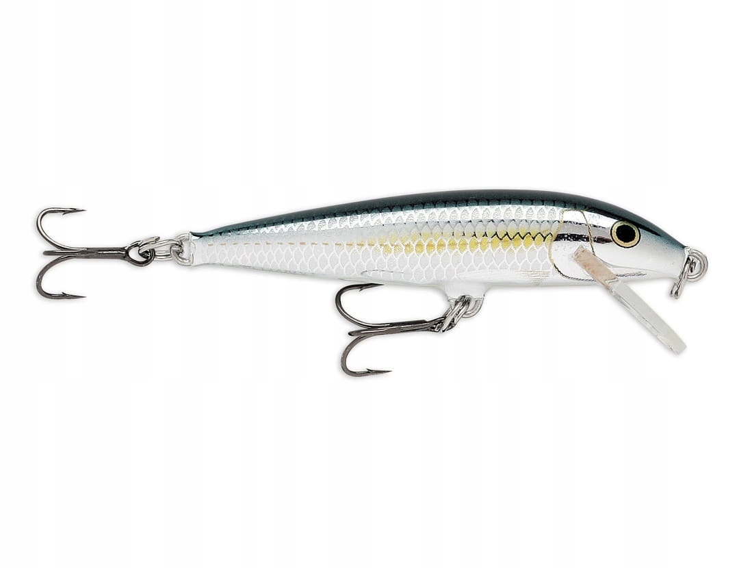 Wobler Rapala Original Floating F05 Alb 5cm 3g
