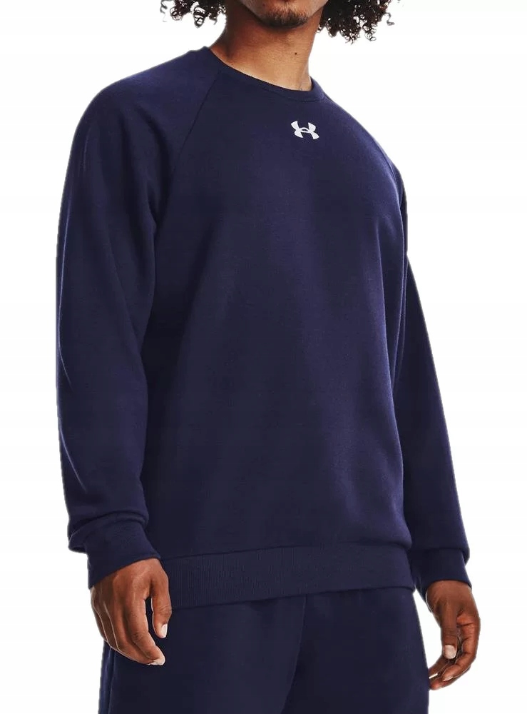 Under Armour Mikina Ua Rival Fleece Crew-BLU modrá