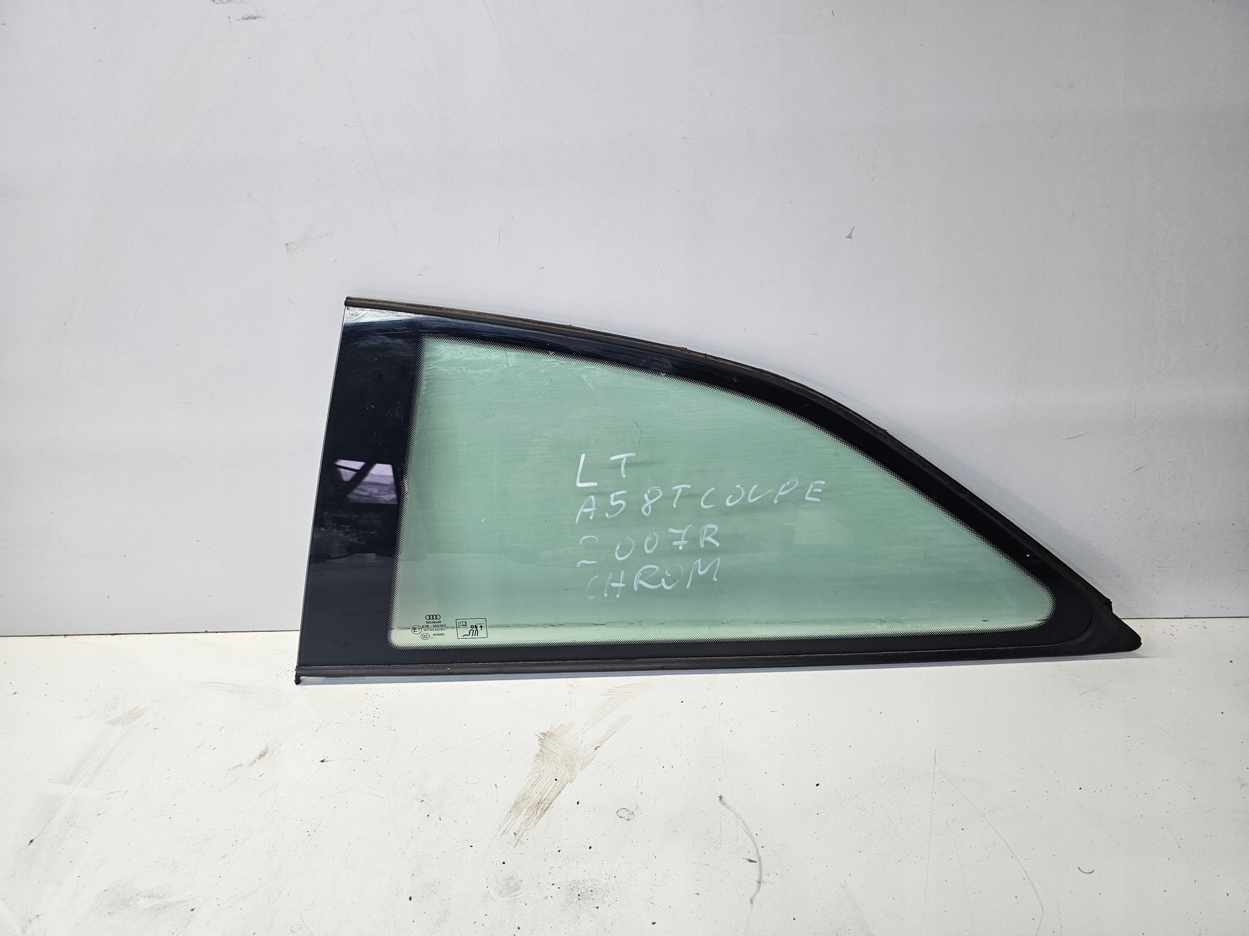 window bodywork left left rear part AUDI A5 8T COUPE 2007R