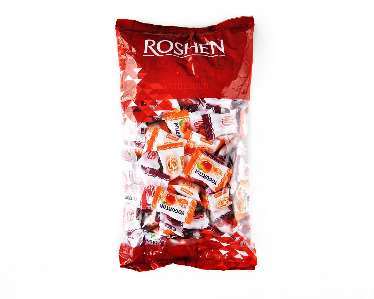Cukierki Roshen Yogurtini Karmelki Owocowe 1kg Marka Roshen