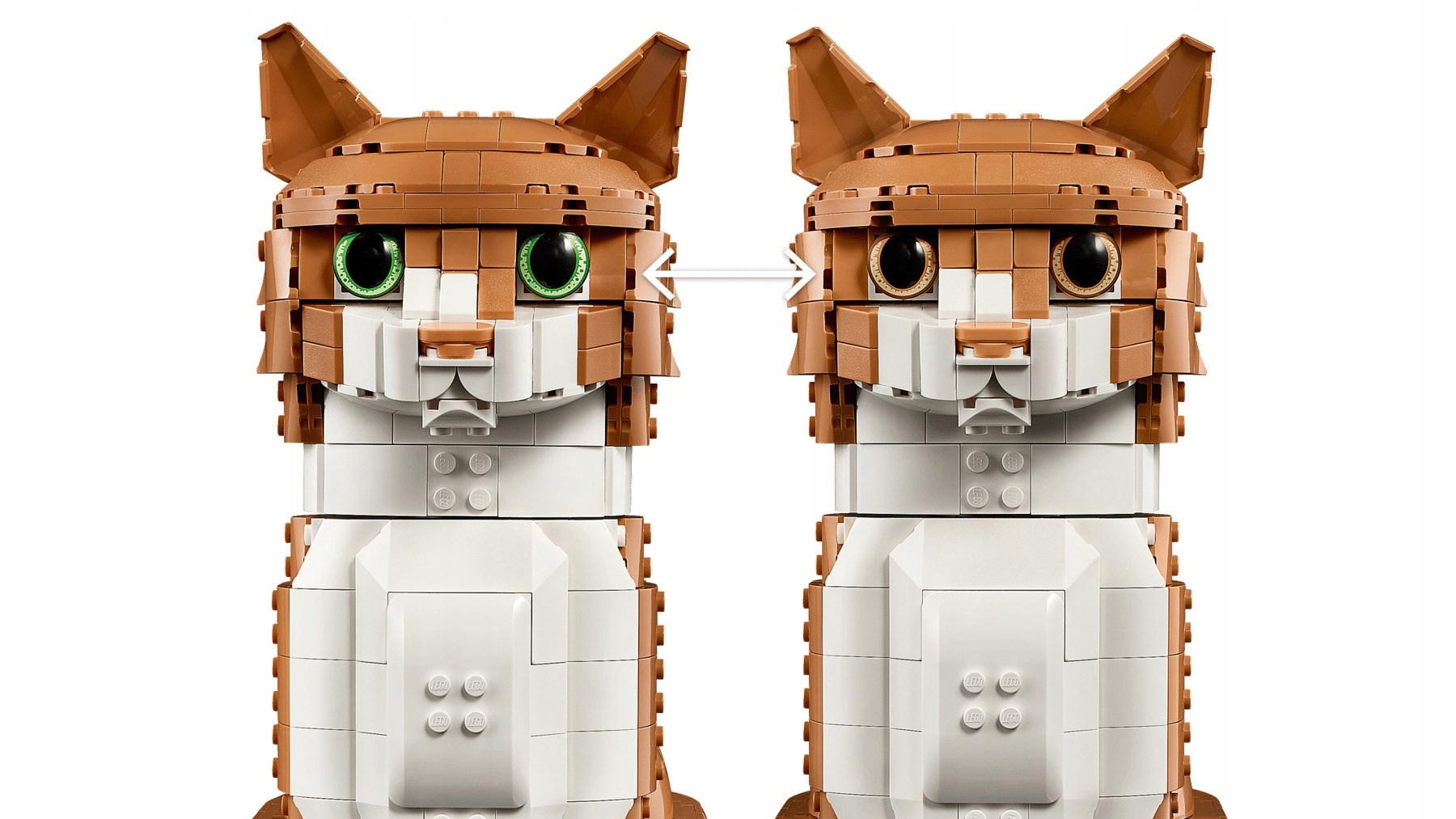 LEGO Ideas 21376 - Рудий кіт. Стать: хлопчики, дівчатка, унісекс.