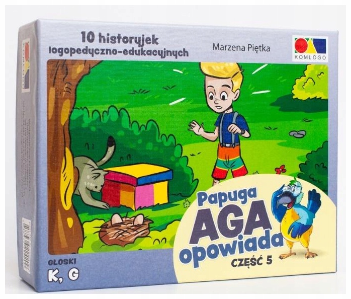 Historyjki obrazkowe. Papuga Aga opowiada cz. 5