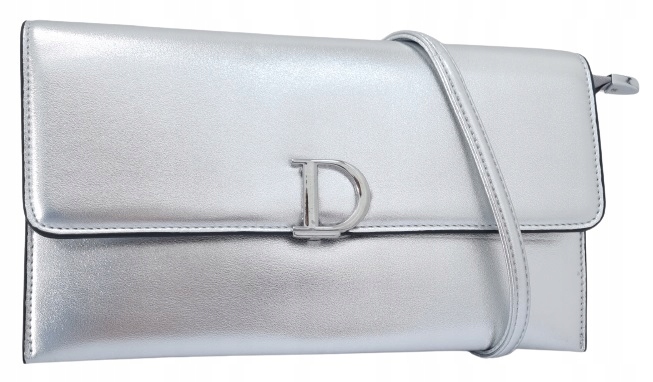 Návštěvní Elegantní Psaníčko Tom&Eva Stříbrná