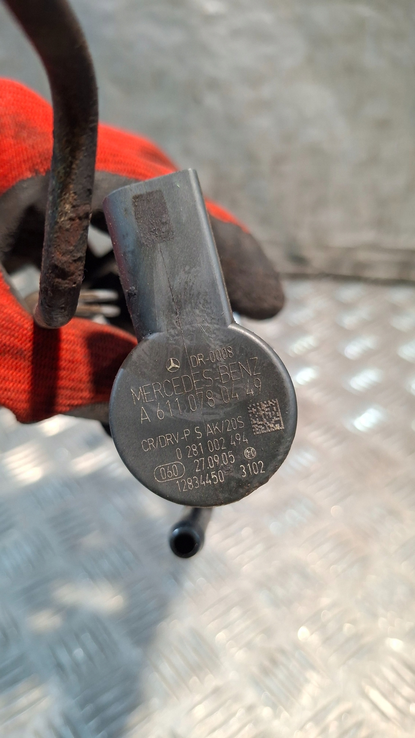 Rampe injection MERCEDES W245 2.0CDI