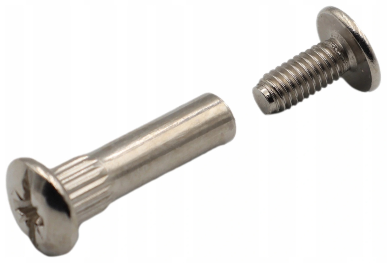 

Złącze meblowe śrubowe fi 5 mm M4x30-40 mm