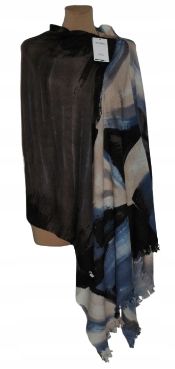 MADELEINE 100% wełna ponczo NOWE uni.