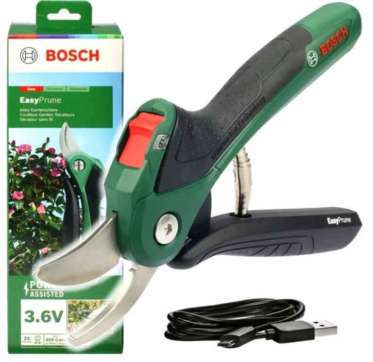 Bosch Easyprune Akumulatorowy Sekator Nożyce 3,6V 4059952647401