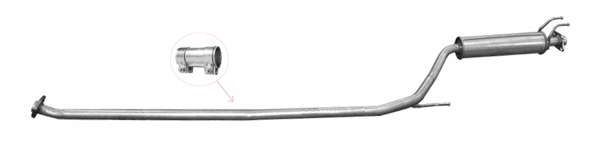 Honda CIVIC 1.8i 103 kW (od 2006) Sedan Tlumič