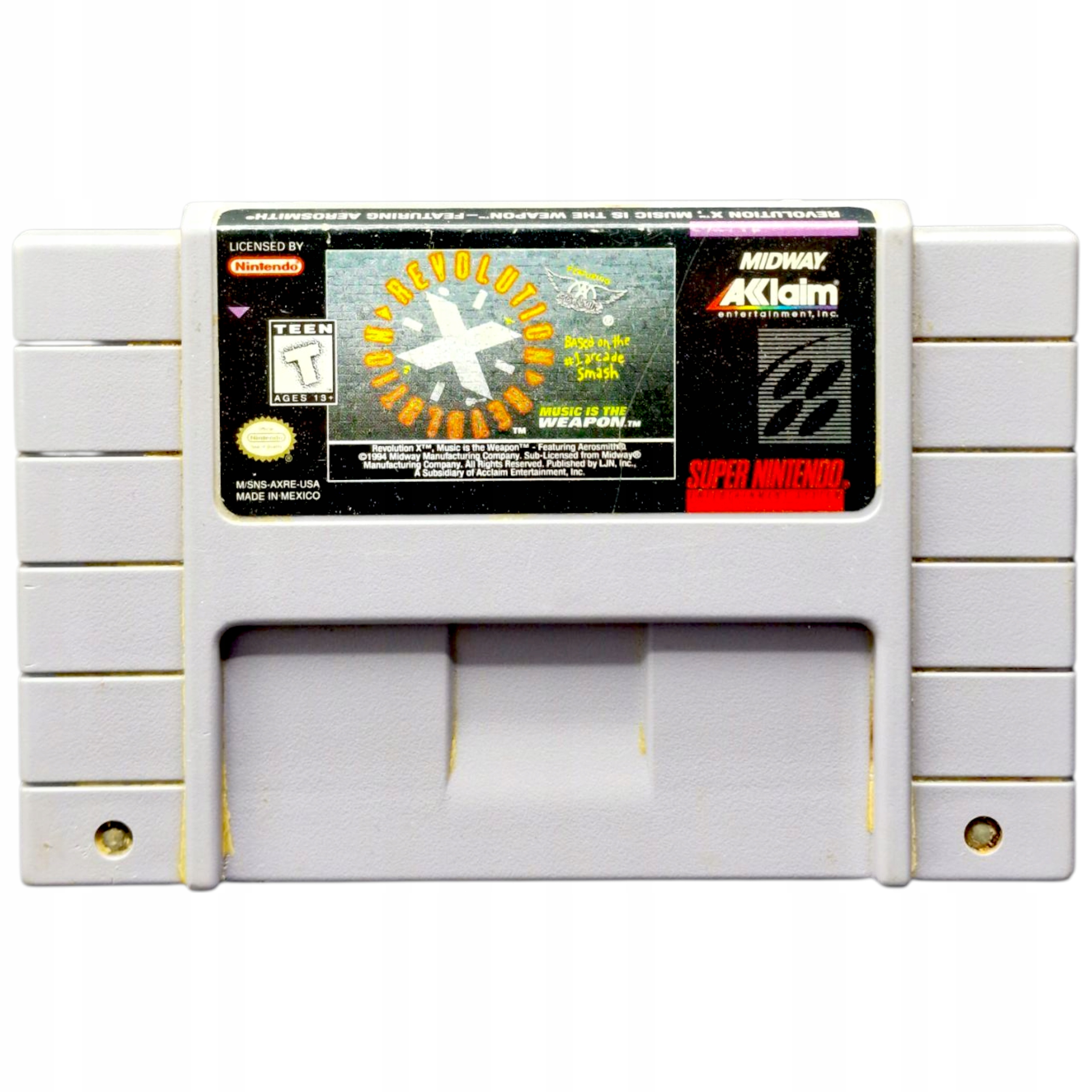 Gra Revolution X Nintendo SNES NTSC USA